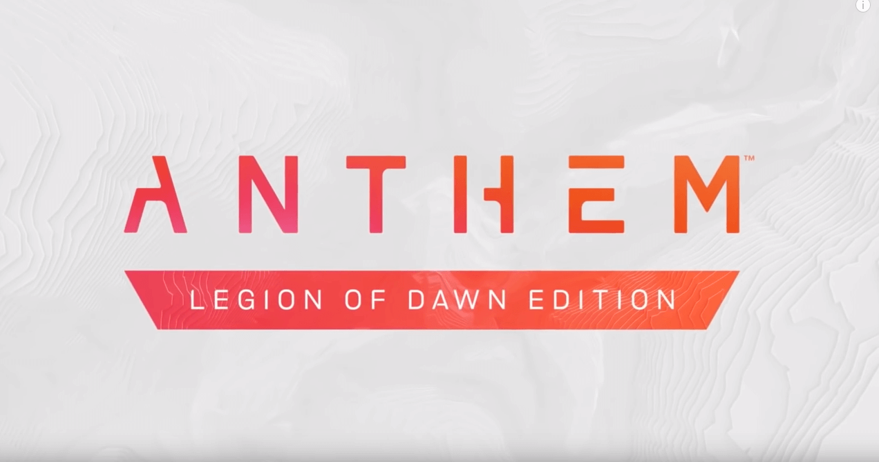 Legion of dawn edition. Anthem Legion of Dawn Edition. Anthem обложка. Anthem.Legion.of.Dawn.