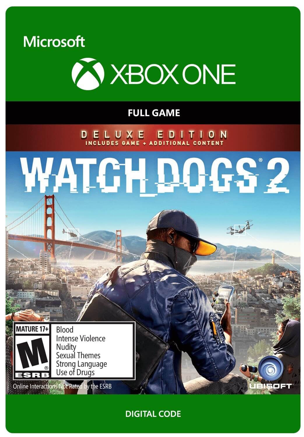 Купить ✅❤️WATCH DOGS 2 DELUXE EDITION❤️XBOX ONE|XS🔑КЛЮЧ✅